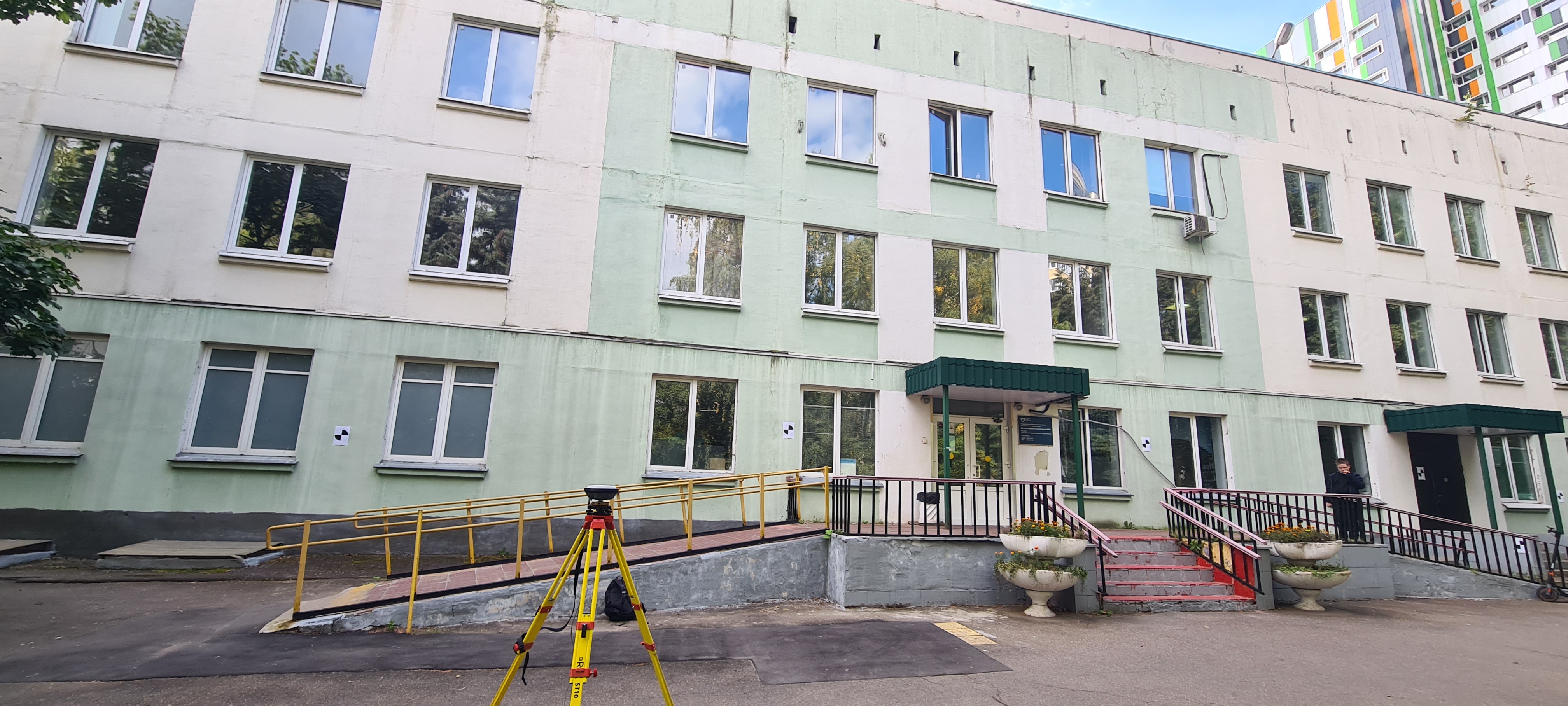 Лазерное 3D сканирование Детской городской поликлиники № 30