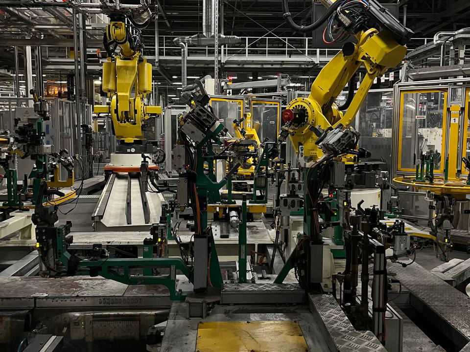 Наземное лазерное сканирование производственного объекта 