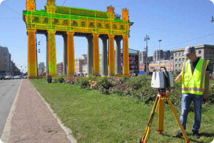 Московские триумфальные ворота в Санкт-Петербурге