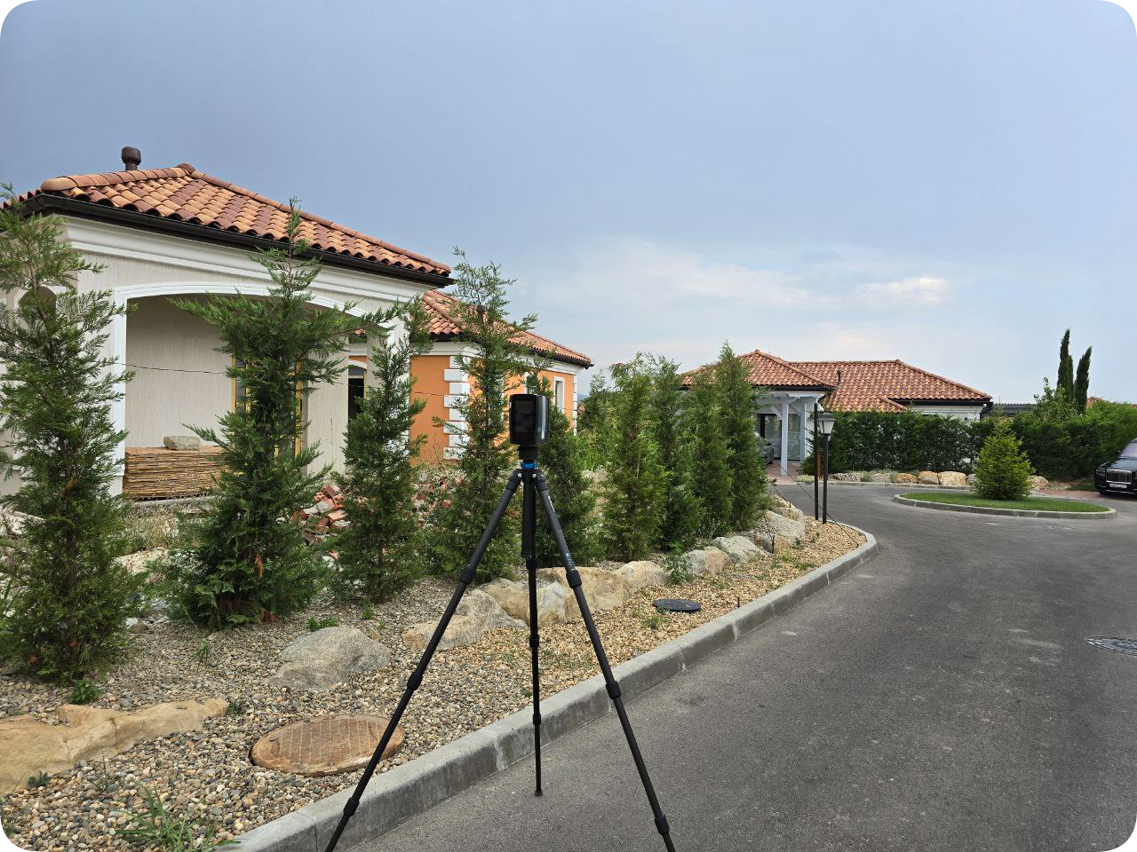 Лазерное 3D сканирование загородного дома
